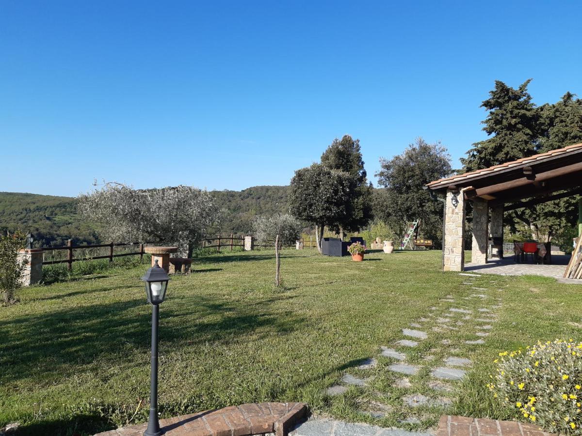 Podere Oliveta Montecatini Val di Cecina Exteriör bild